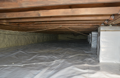 Crawl space repairs in Harrogate, TN