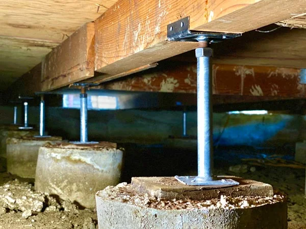 jacks used in foundation repair